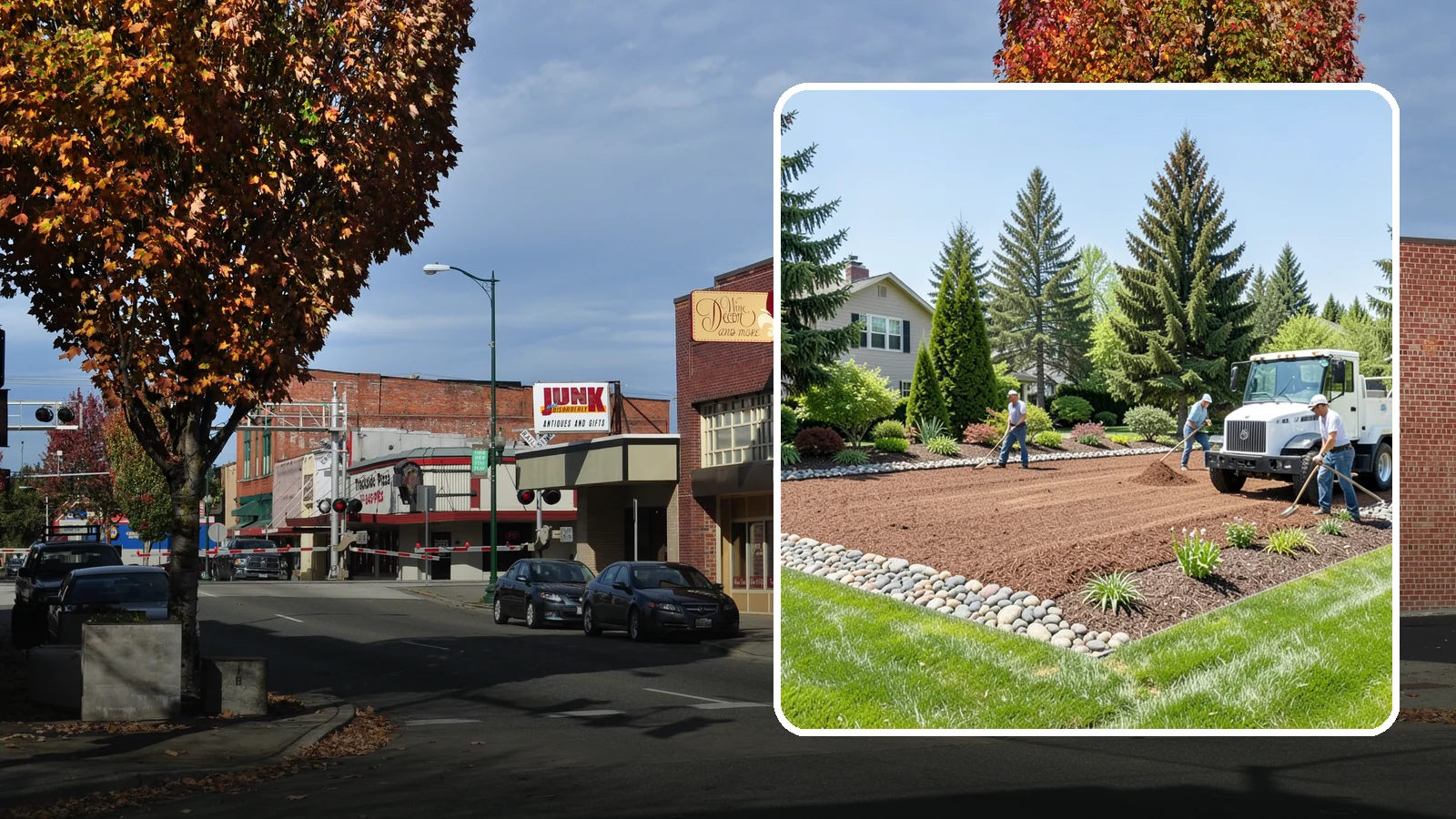 Topsoil Delivery in Puyallup, Pierce County, WA - Quality screened topsoil and garden soil delivered and placed for new beds, lawns, and grade repair.