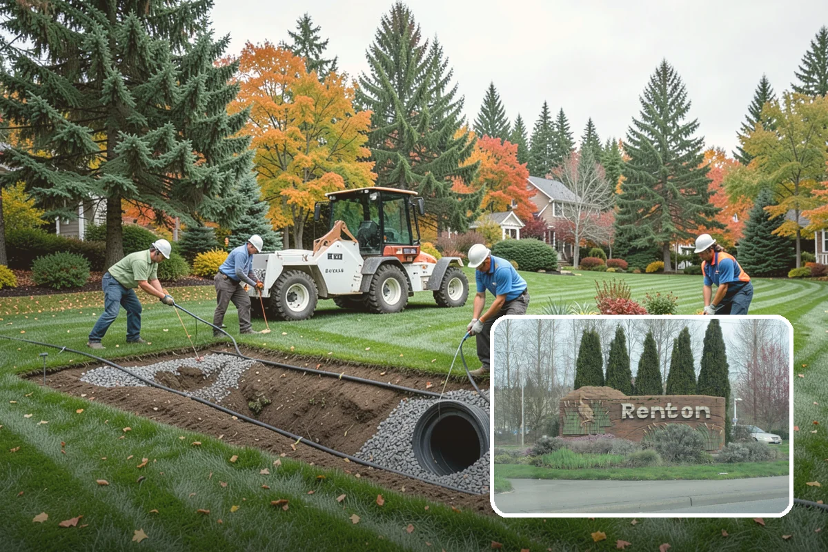 Topsoil Delivery in Renton, King County, WA - Quality screened soil for any project