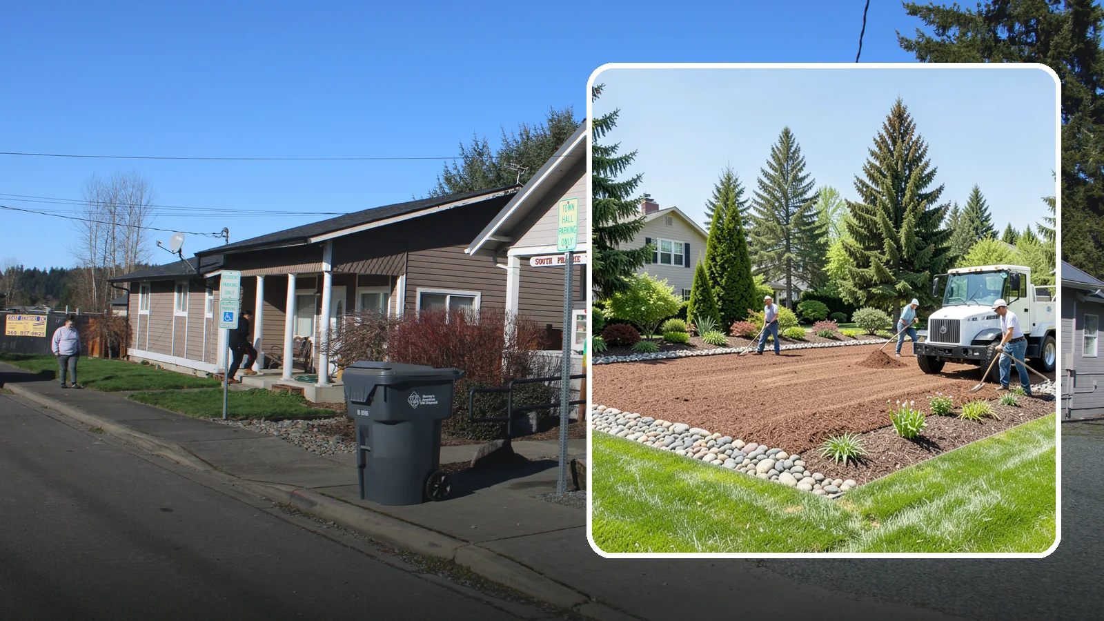Topsoil Delivery in South Prairie, Pierce County, WA - Quality screened topsoil and garden soil delivered and placed for new beds, lawns, and grade repair.