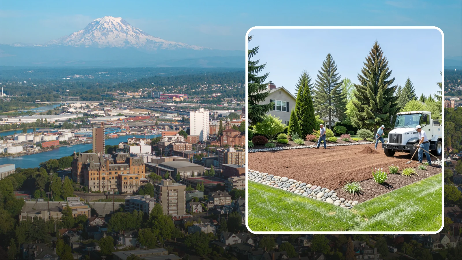 Topsoil Delivery in Tacoma, Pierce County, WA - Quality screened topsoil and garden soil delivered and placed for new beds, lawns, and grade repair.