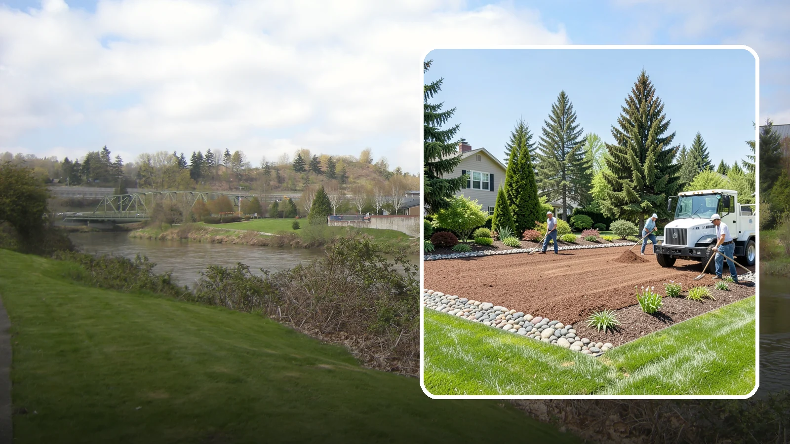Topsoil Delivery in Tukwila, King County, WA - Quality screened topsoil and garden soil delivered and placed for new beds, lawns, and grade repair.