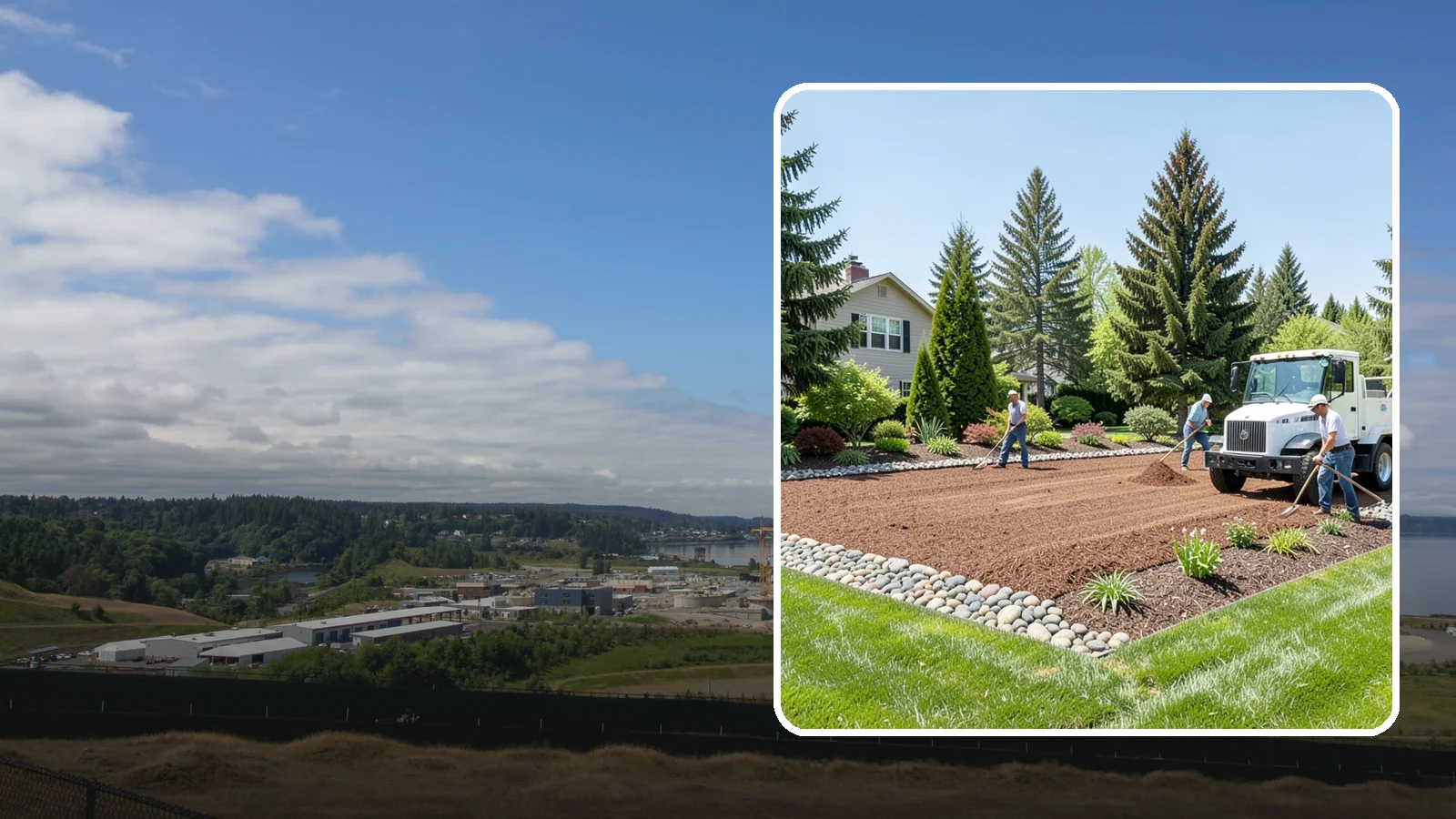 Topsoil Delivery in University Place, Pierce County, WA - Quality screened topsoil and garden soil delivered and placed for new beds, lawns, and grade repair.