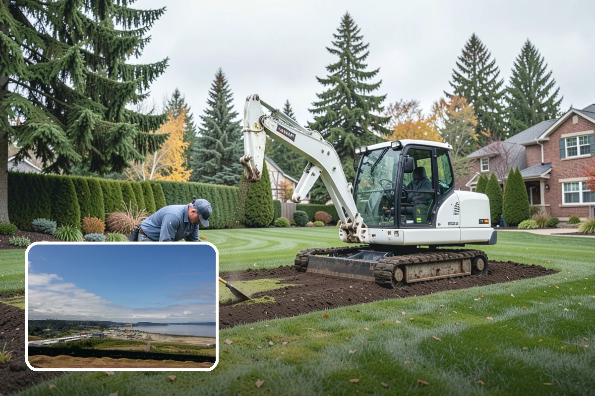 Topsoil Delivery in University Place, Pierce County, WA - Quality screened soil for any project