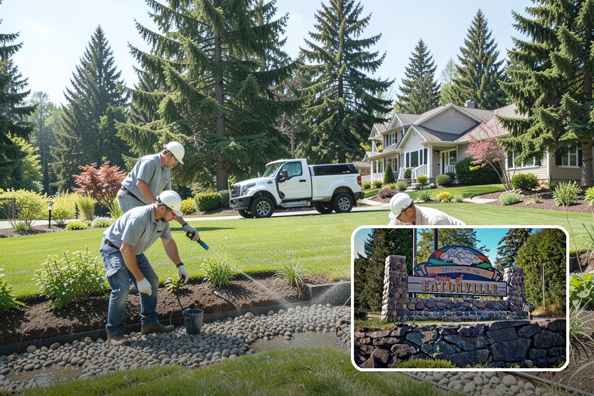 Travertine Paver Installation in Eatonville, Pierce County, WA - Stays cool underfoot even in summer sun