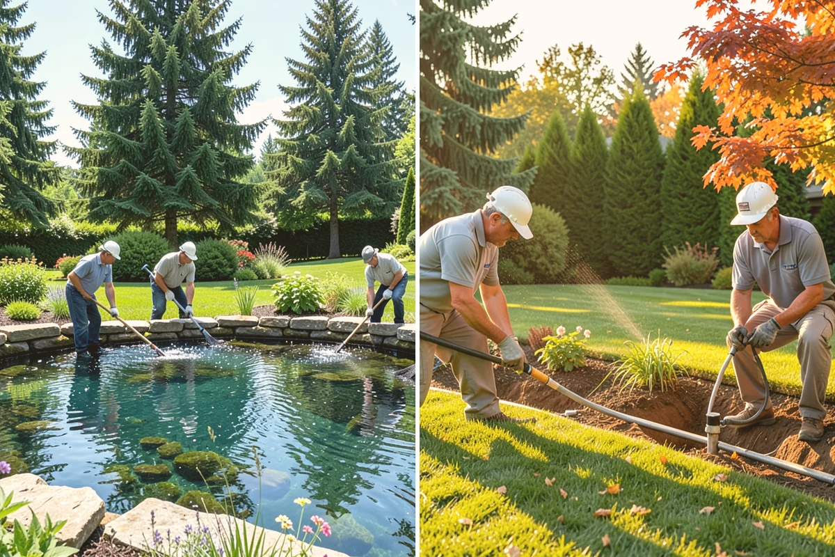 Travertine Paver Installation in Eatonville, Pierce County, WA - Evaluate drainage and confirm paver finish