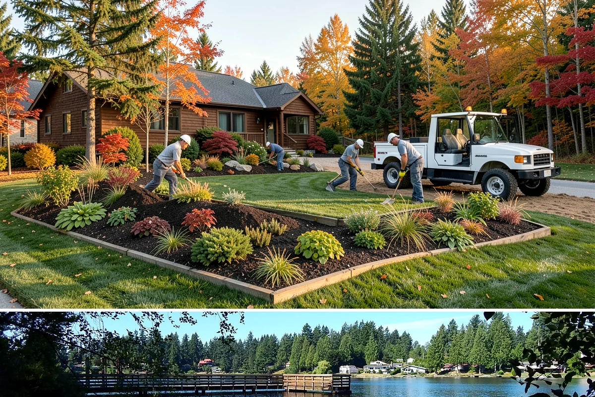 Travertine Paver Installation in Federal Way, King County, WA - Best installed in the dry summer months so bedding stays dry and sealer cures fully ahead of the rainy season.