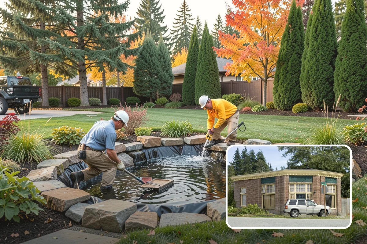 Travertine Paver Installation in Hamilton, Skagit County, WA - Stays cool underfoot even in summer sun