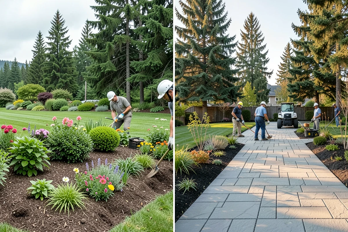 Travertine Paver Installation in Hunts Point, King County, WA - Evaluate drainage and confirm paver finish