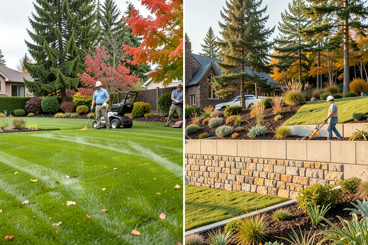Travertine Paver Installation in Kenmore, King County, WA - Evaluate drainage and confirm paver finish