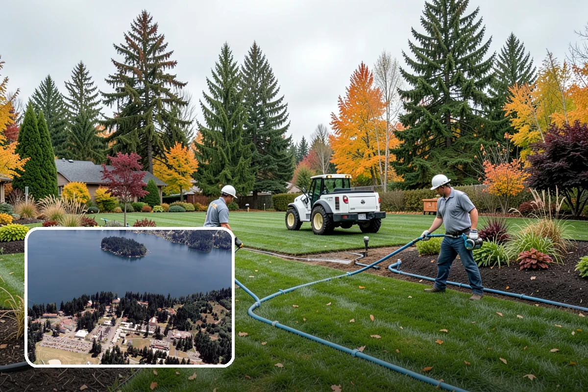 Travertine Paver Installation in Lakewood, Pierce County, WA - Stays cool underfoot even in summer sun