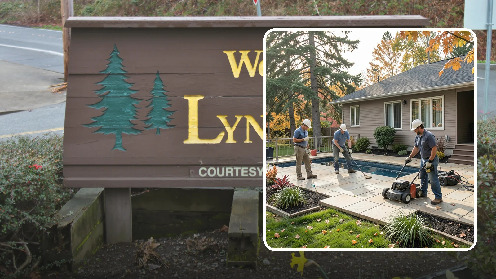 Travertine Paver Installation in Lynnwood, Snohomish County, WA - Cool, comfortable travertine pavers with a naturally slip-resistant surface, ideal for Northwest pool decks and shaded patios.
