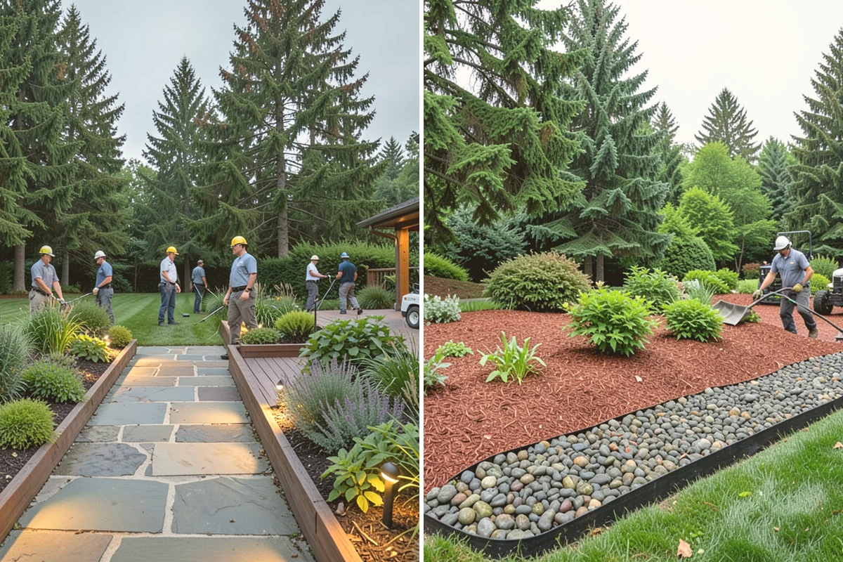 Travertine Paver Installation in Milton, King County, WA - Evaluate drainage and confirm paver finish