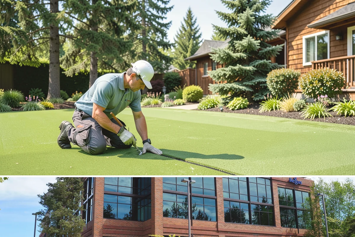 Travertine Paver Installation in Mountlake Terrace, Snohomish County, WA - Best installed in the dry summer months so bedding stays dry and sealer cures fully ahead of the rainy season.
