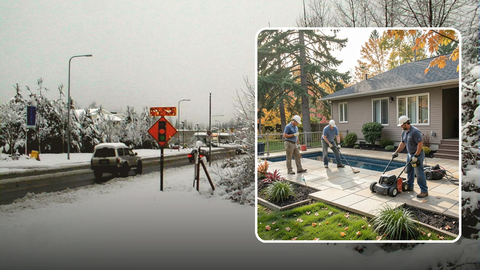 Travertine Paver Installation in Newcastle, King County, WA - Cool, comfortable travertine pavers with a naturally slip-resistant surface, ideal for Northwest pool decks and shaded patios.