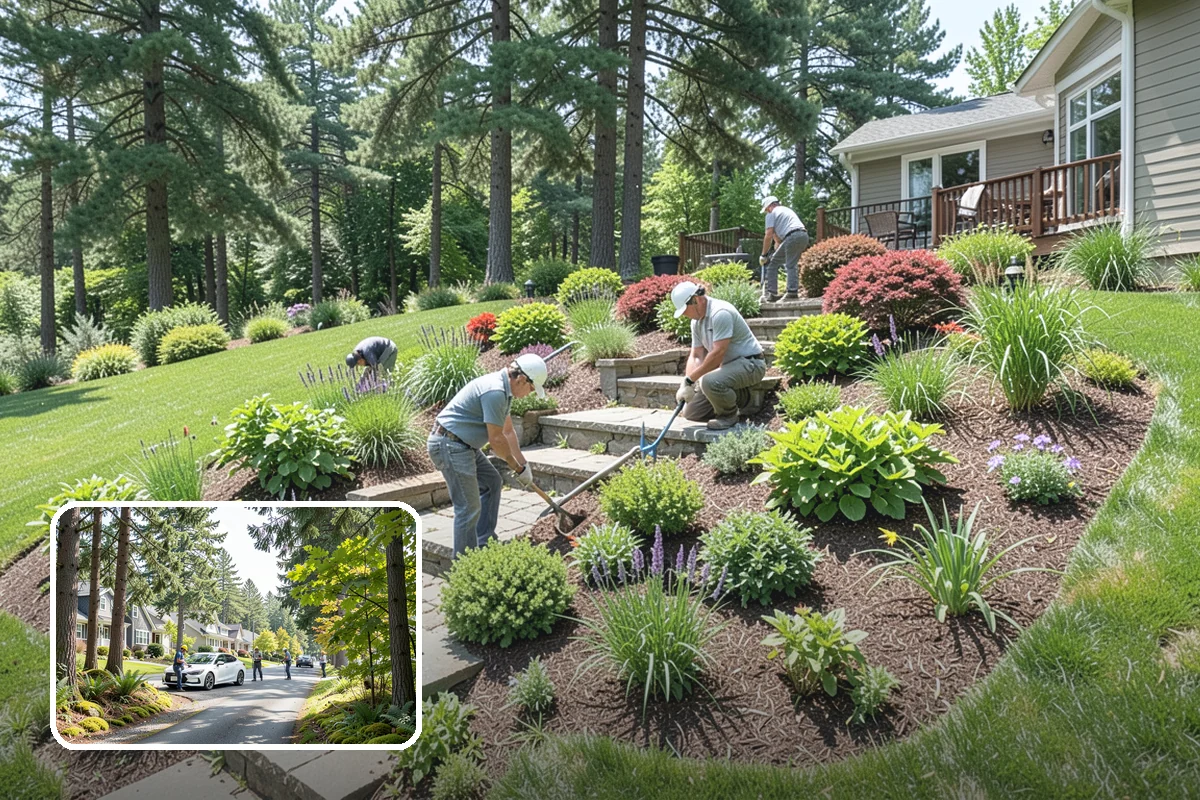 Travertine Paver Installation in Normandy Park, King County, WA - Stays cool underfoot even in summer sun