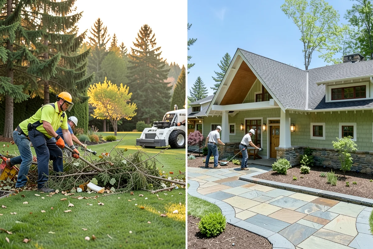 Travertine Paver Installation in Normandy Park, King County, WA - Evaluate drainage and confirm paver finish