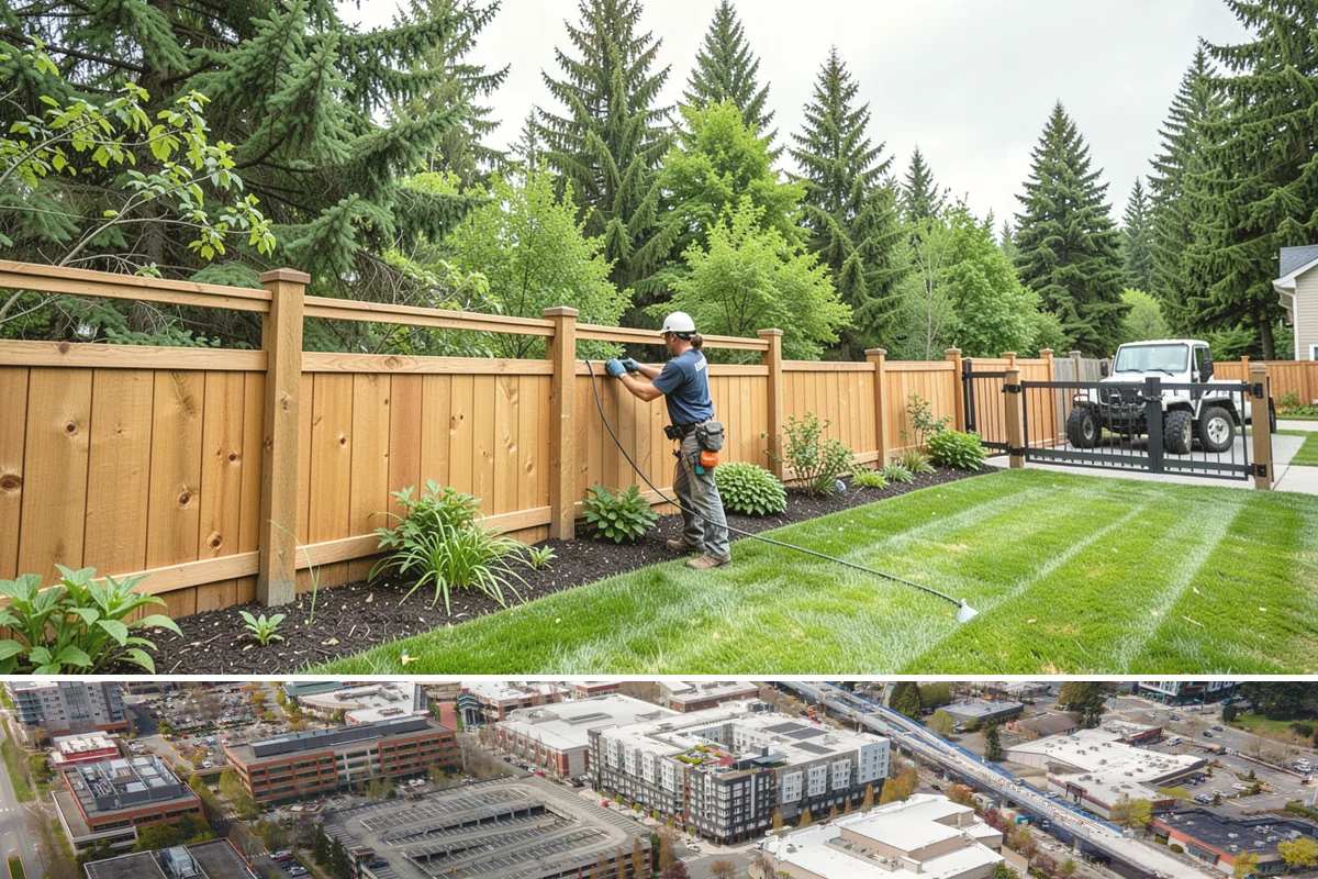 Travertine Paver Installation in Redmond, King County, WA - Best installed in the dry summer months so bedding stays dry and sealer cures fully ahead of the rainy season.