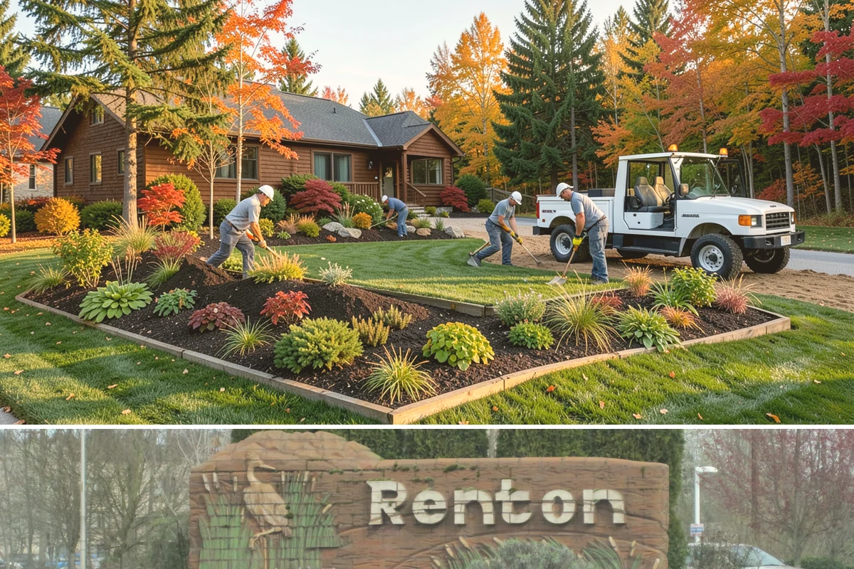 Travertine Paver Installation in Renton, King County, WA - Best installed in the dry summer months so bedding stays dry and sealer cures fully ahead of the rainy season.