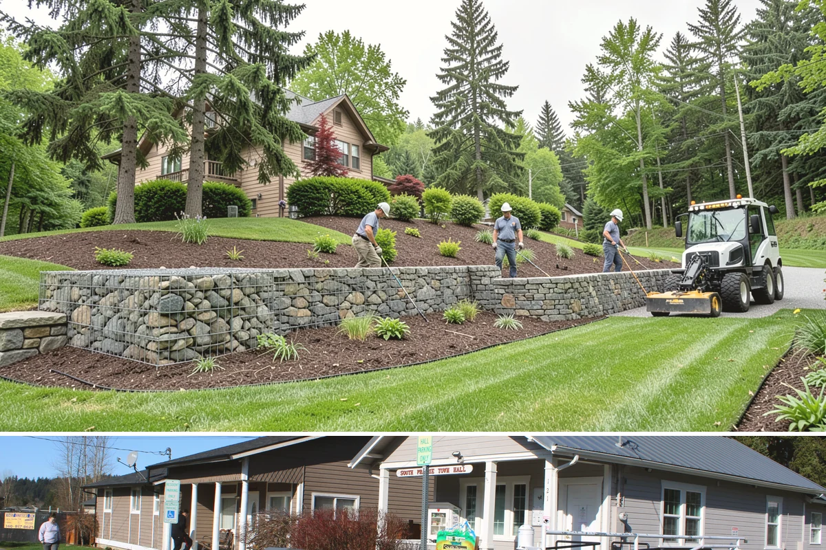 Travertine Paver Installation in South Prairie, Pierce County, WA - Best installed in the dry summer months so bedding stays dry and sealer cures fully ahead of the rainy season.