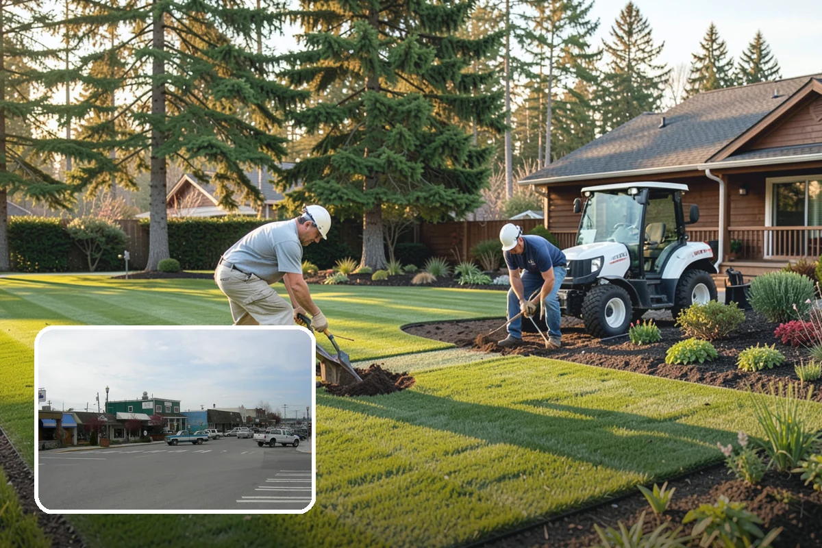 Travertine Paver Installation in Stanwood, Snohomish County, WA - Stays cool underfoot even in summer sun