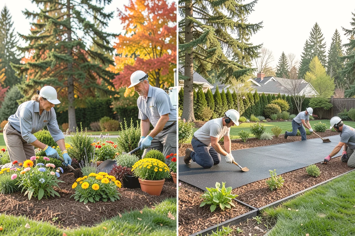 Travertine Paver Installation in Steilacoom, Pierce County, WA - Evaluate drainage and confirm paver finish