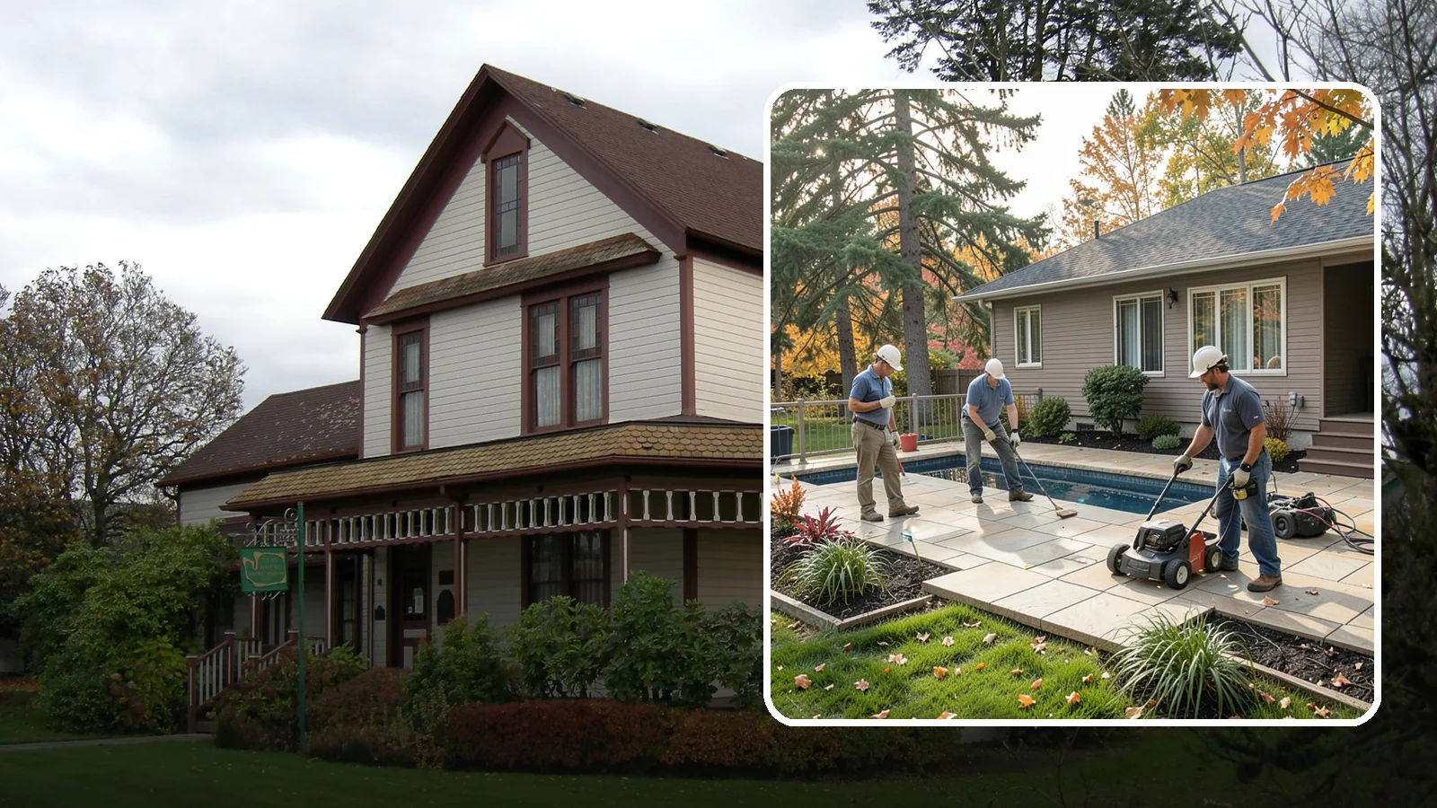 Travertine Paver Installation in Sumner, Pierce County, WA - Cool, comfortable travertine pavers with a naturally slip-resistant surface, ideal for Northwest pool decks and shaded patios.
