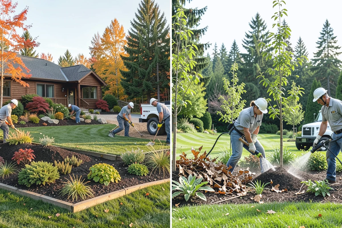 Travertine Paver Installation in Woodinville, King County, WA - Evaluate drainage and confirm paver finish