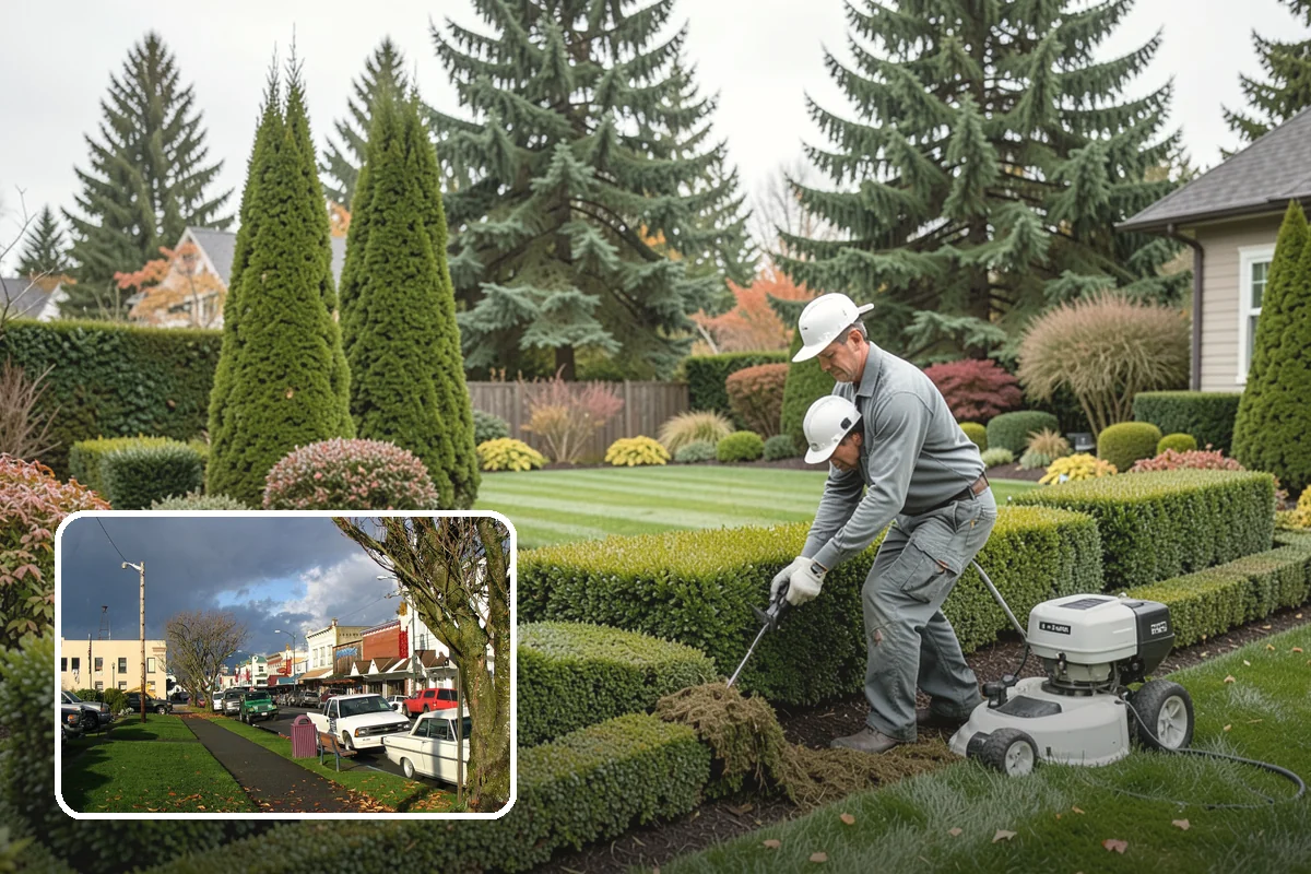 Tree Mulching in Arlington, Snohomish County, WA - Conserves soil moisture and moderates temperature