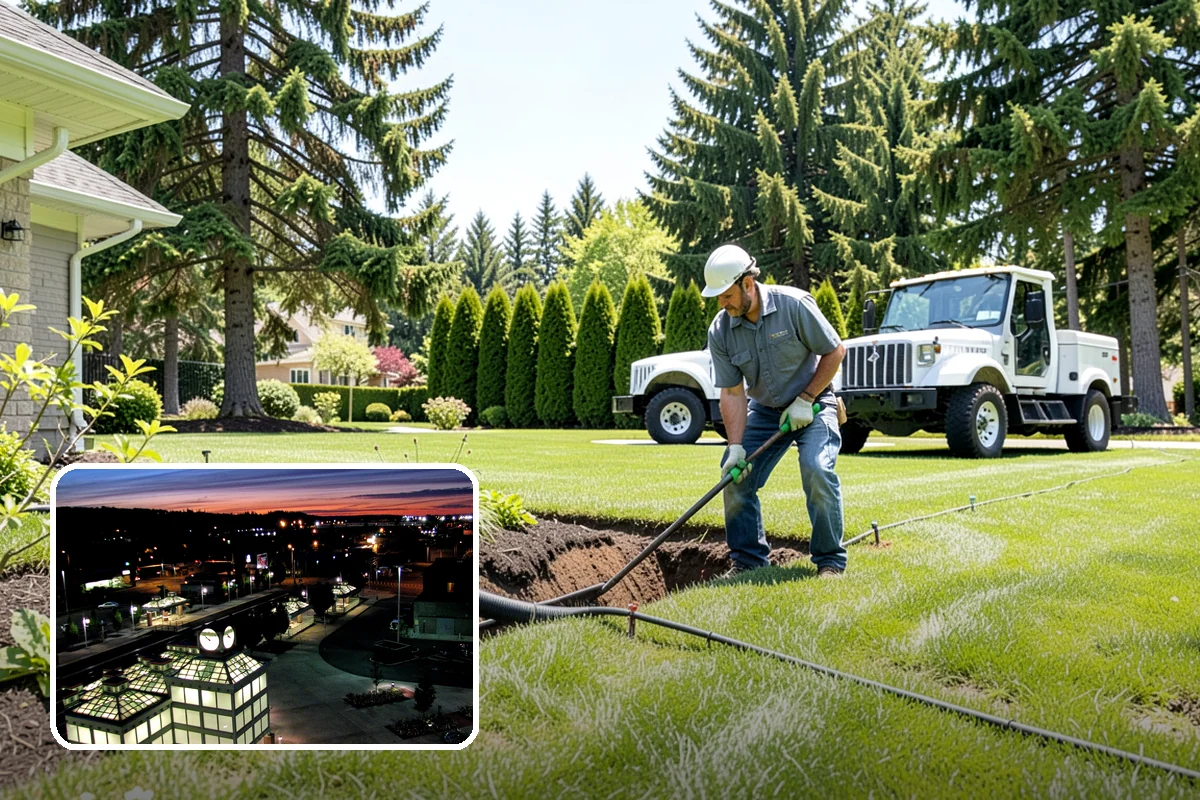 Tree Mulching in Auburn, King County, WA - Conserves soil moisture and moderates temperature