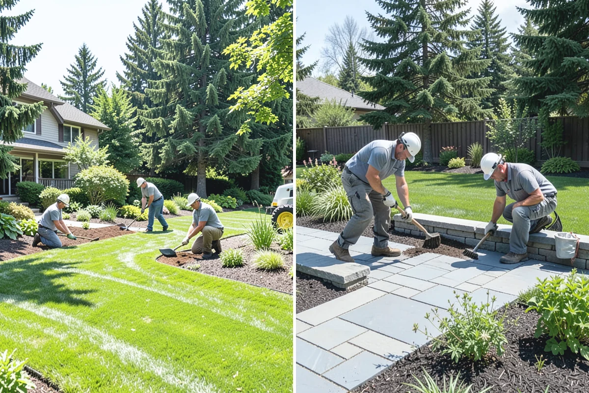 Tree Mulching in Bonney Lake, Pierce County, WA - Clear weeds and turf from the drip-line area