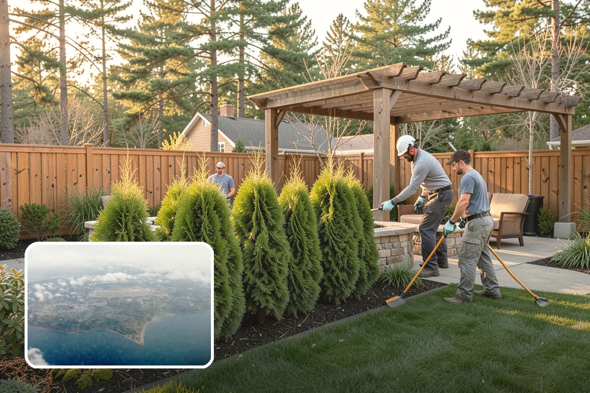 Tree Mulching in Burien, King County, WA - Conserves soil moisture and moderates temperature