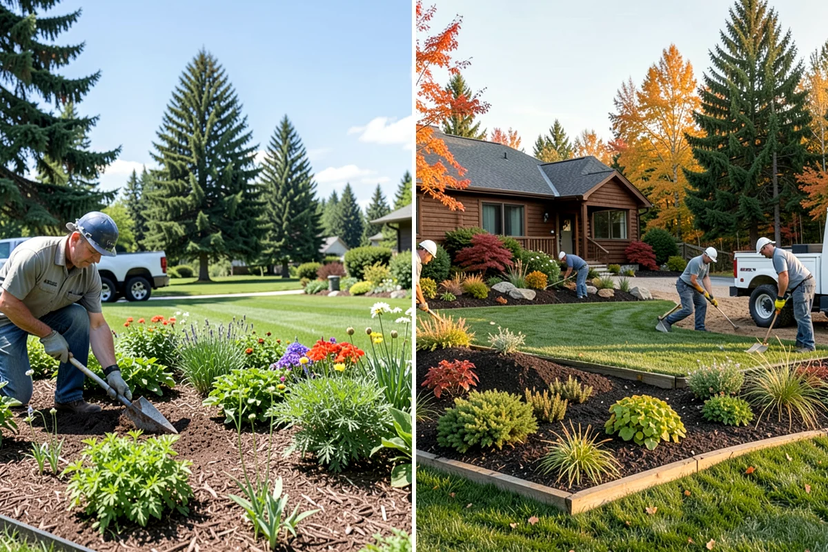 Tree Mulching in Clyde Hill, King County, WA - Clear weeds and turf from the drip-line area