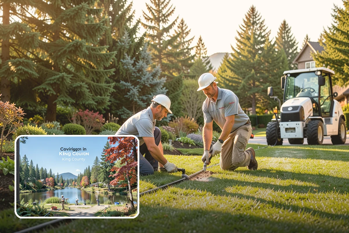 Tree Mulching in Covington, King County, WA - Conserves soil moisture and moderates temperature