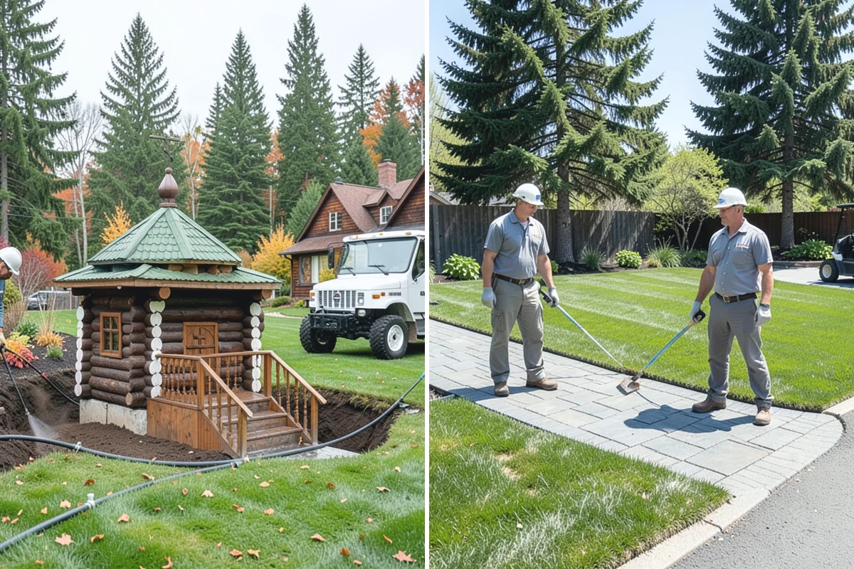 Tree Mulching in Darrington, Snohomish County, WA - Clear weeds and turf from the drip-line area