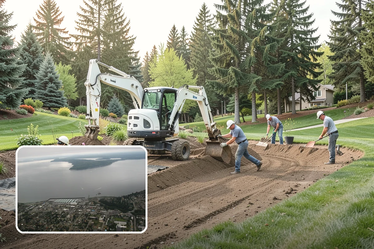 Tree Mulching in Des Moines, King County, WA - Conserves soil moisture and moderates temperature