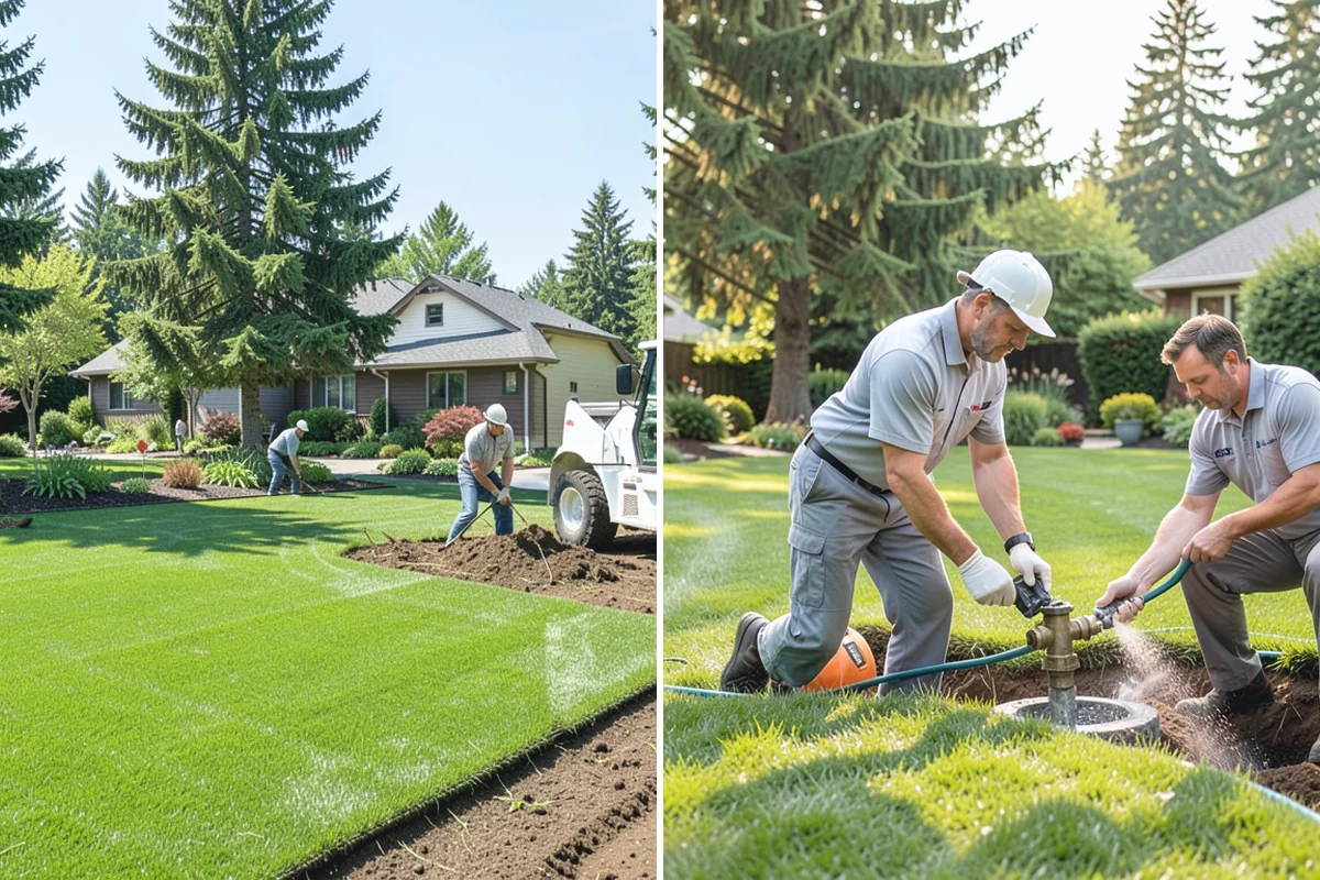 Tree Mulching in Des Moines, King County, WA - Clear weeds and turf from the drip-line area