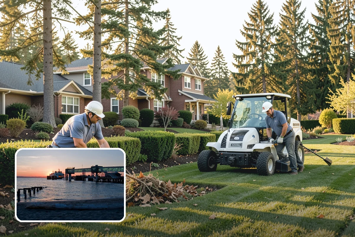 Tree Mulching in Edmonds, Snohomish County, WA - Conserves soil moisture and moderates temperature