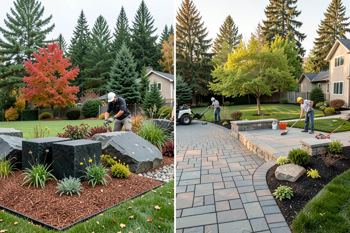 Tree Mulching in Enumclaw, King County, WA - Clear weeds and turf from the drip-line area