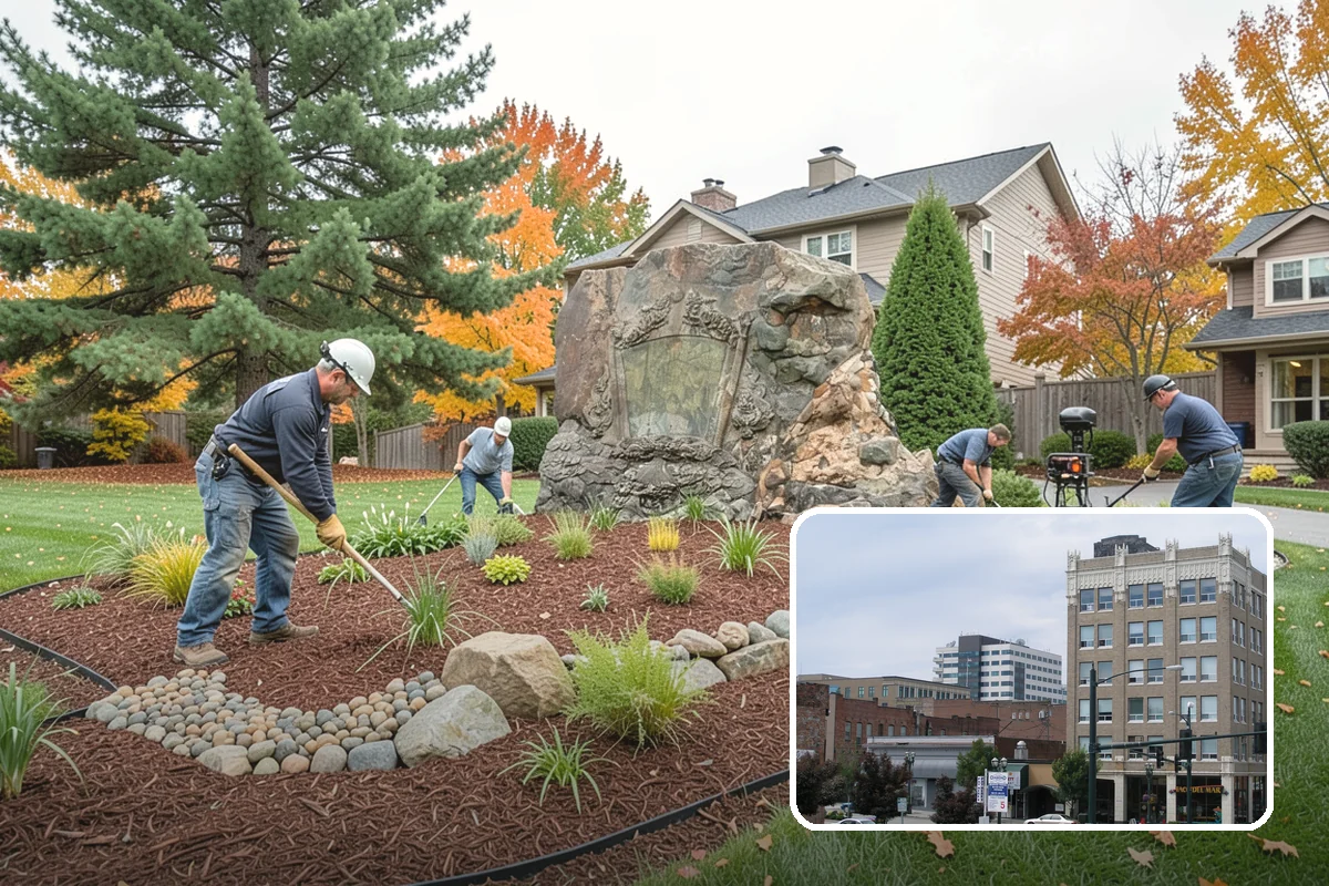 Tree Mulching in Everett, Snohomish County, WA - Conserves soil moisture and moderates temperature