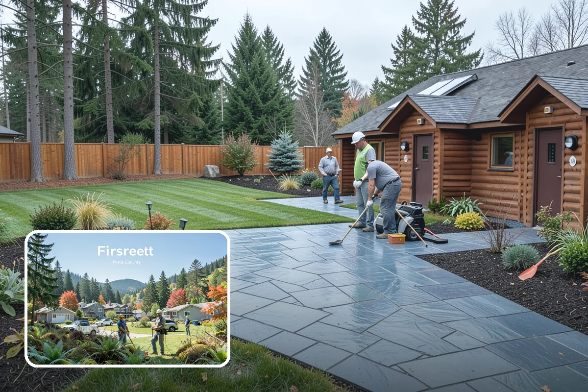 Tree Mulching in Fircrest, Pierce County, WA - Conserves soil moisture and moderates temperature