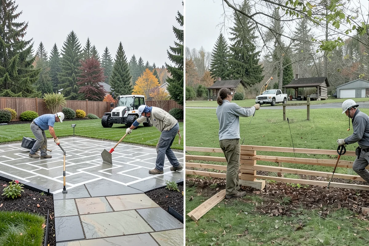 Tree Mulching in Fircrest, Pierce County, WA - Clear weeds and turf from the drip-line area