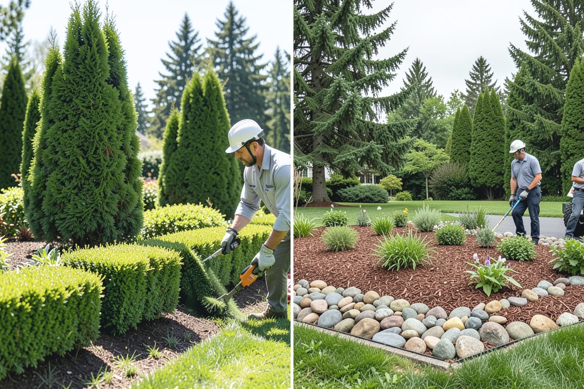 Tree Mulching in Granite Falls, Snohomish County, WA - Clear weeds and turf from the drip-line area
