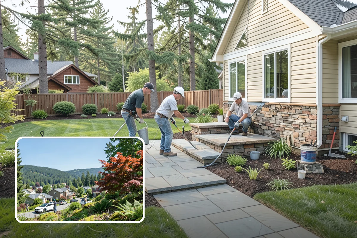Tree Mulching in Index, Snohomish County, WA - Conserves soil moisture and moderates temperature