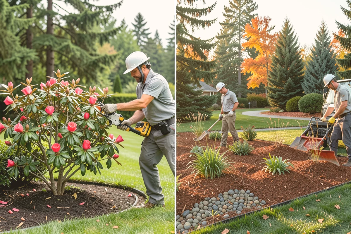 Tree Mulching in Index, Snohomish County, WA - Clear weeds and turf from the drip-line area