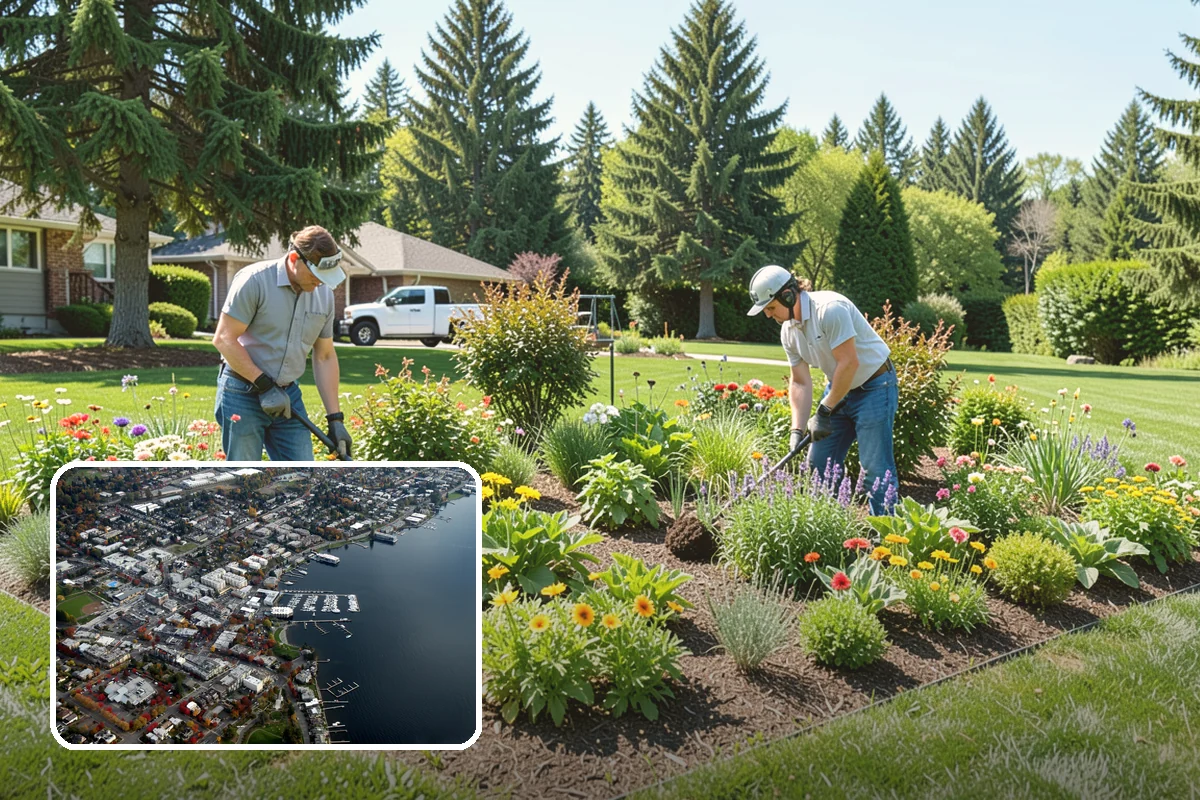 Tree Mulching in Kirkland, King County, WA - Conserves soil moisture and moderates temperature