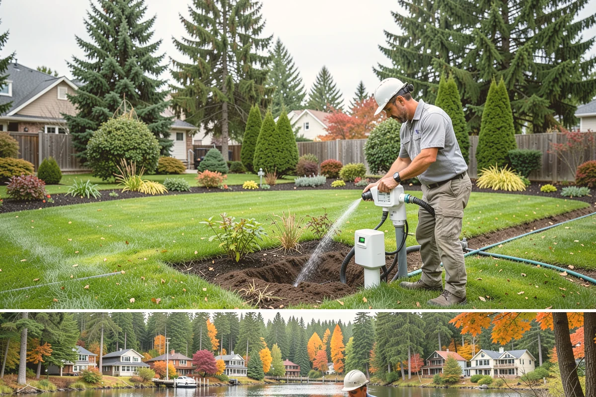 Tree Mulching in La Conner, Skagit County, WA - Best refreshed in spring and fall so mulch insulates PNW roots through summer dry spells and wet winters.