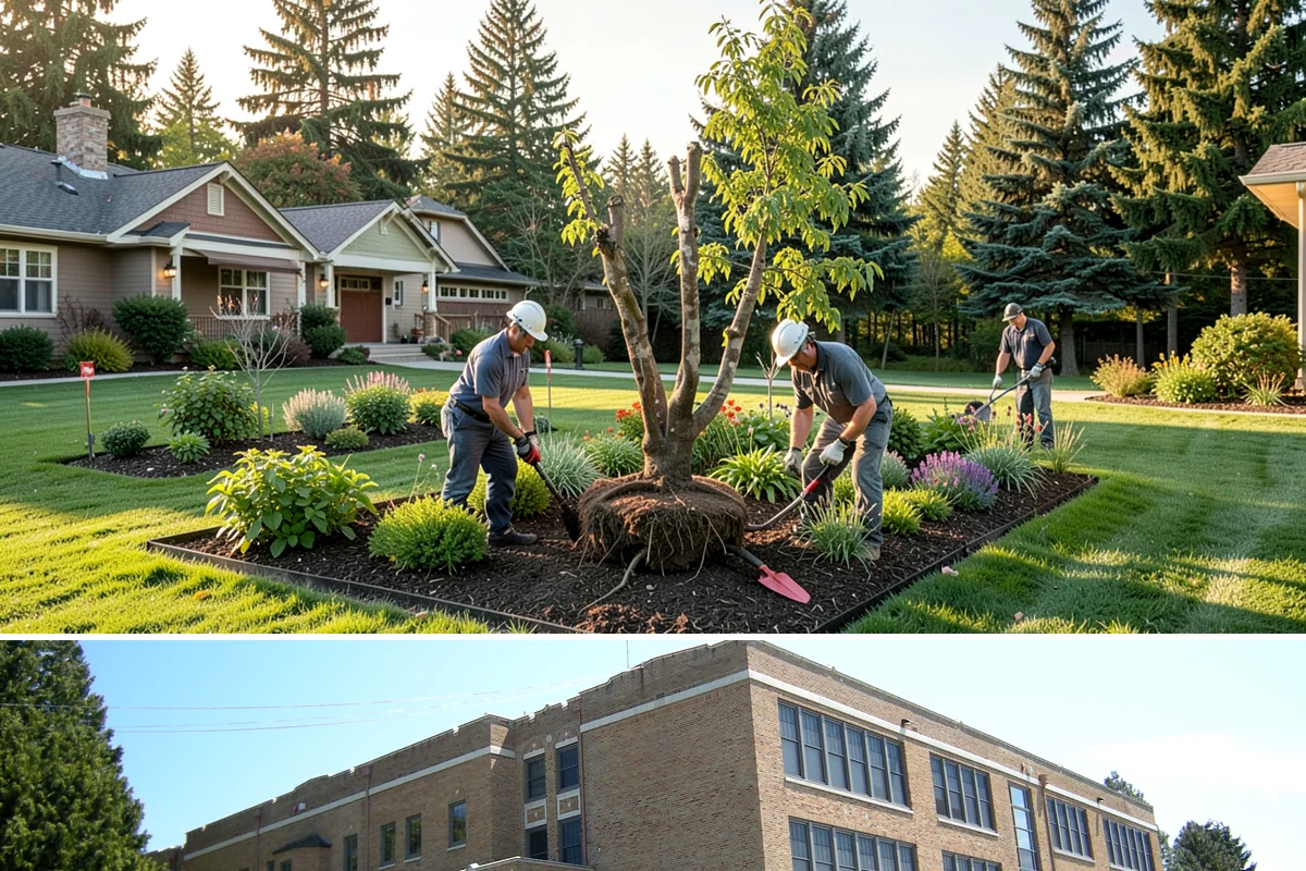 Tree Mulching in Maple Valley, King County, WA - Best refreshed in spring and fall so mulch insulates PNW roots through summer dry spells and wet winters.