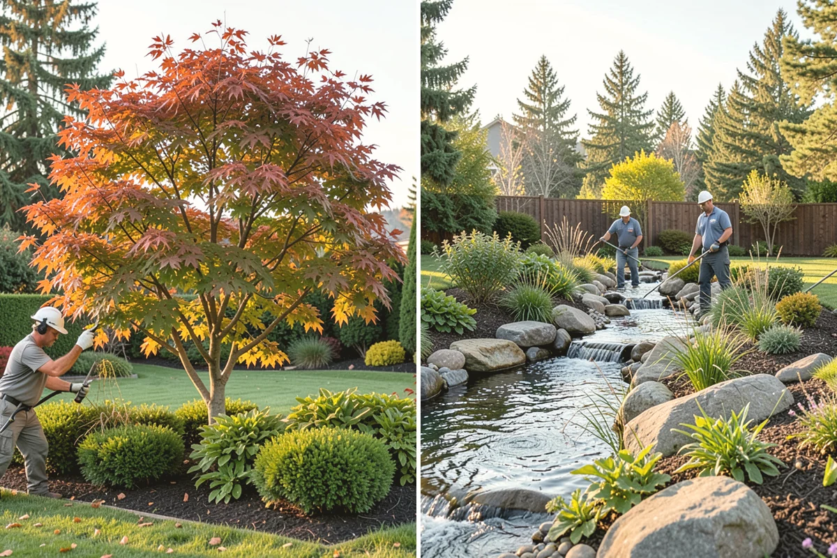 Tree Mulching in Mercer Island, King County, WA - Clear weeds and turf from the drip-line area