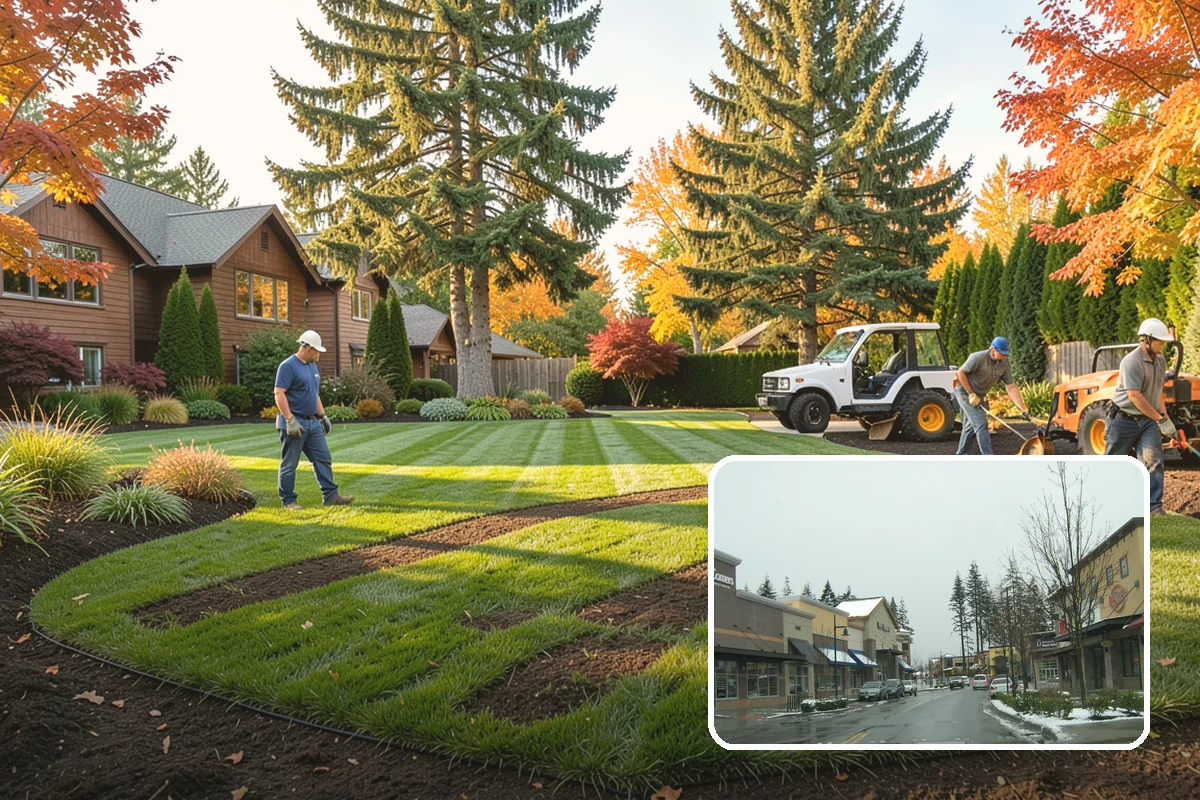 Tree Mulching in Mill Creek, Snohomish County, WA - Conserves soil moisture and moderates temperature