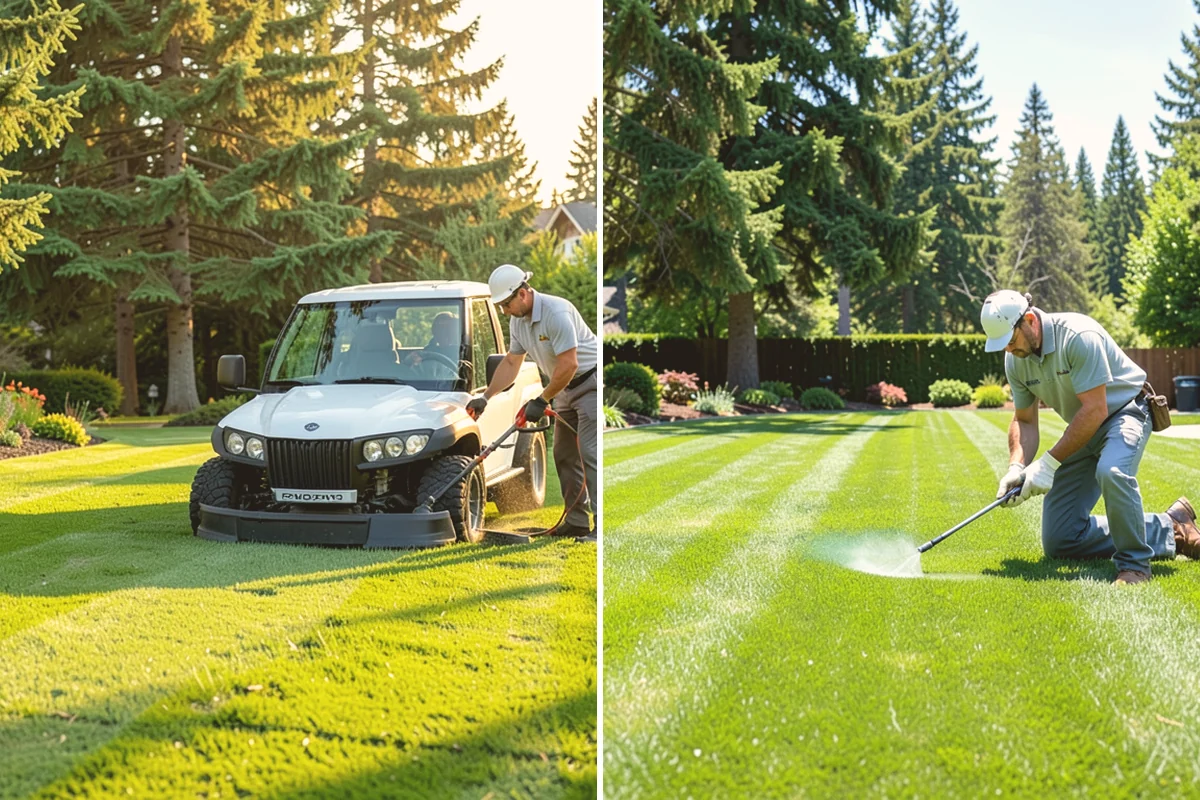 Tree Mulching in Milton, King County, WA - Clear weeds and turf from the drip-line area